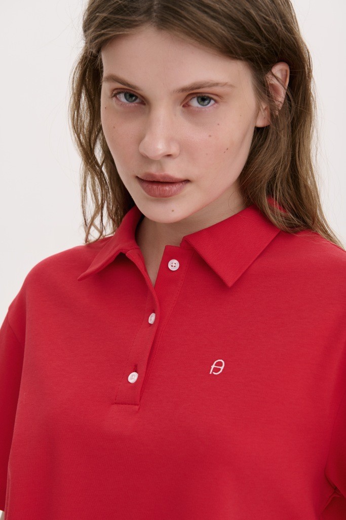 ФУТБОЛКА-ПОЛО ОБʼЄМНОГО СИЛУЕТУ 1172-2 зображення 1